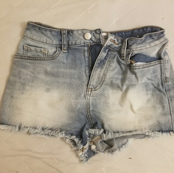 VS PINK High Waisted Jean Shorts - Picture 1 of 1